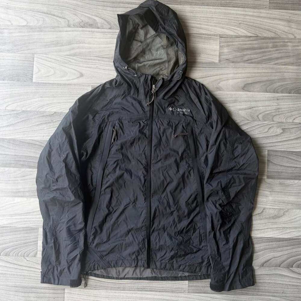 Columbia Titanium Interchange Jacket Size M Black Omni-Tech